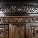 Charles II Oak Plaque, 1684, Set of 3