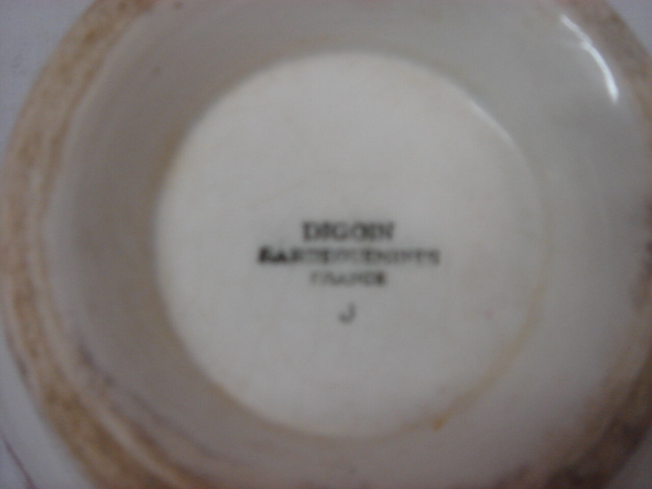 1930/40s earthenware breakfast bowl