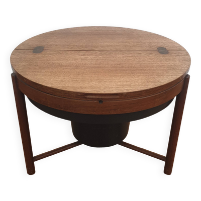 table basse bar par Rastad et Relling pour Rasmus Solberg, 1962