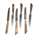 6 horn knives from 1960