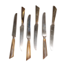 6 horn knives from 1960
