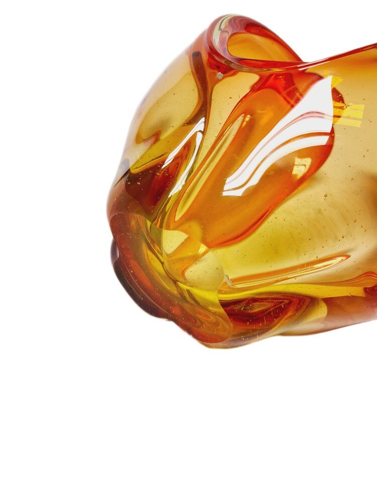 Decorative glass form by Murano, Italy, 1960s
