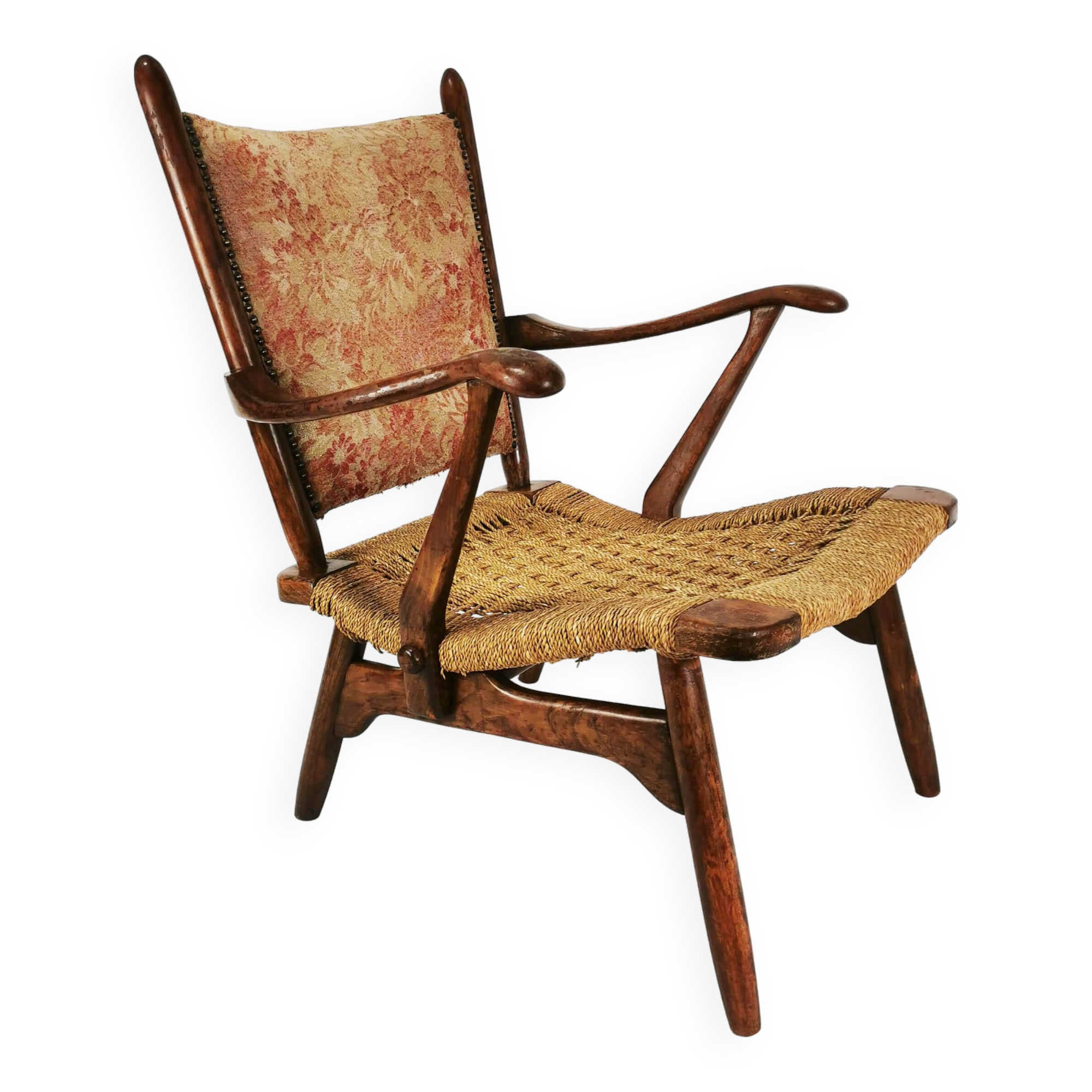 Art Deco armchair, designed by De Ster Gelderland, Netherlands, 1950s.