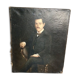 Portrait d'homme sur fond noir