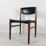 Pair of danish teak dining chairs by Grete Jalk