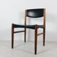 Pair of danish teak dining chairs by Grete Jalk