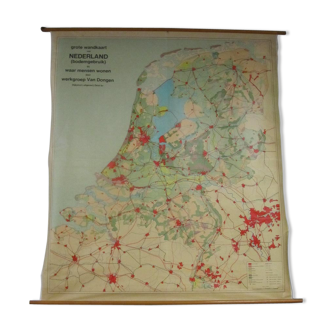 High School of the Netherlands map
