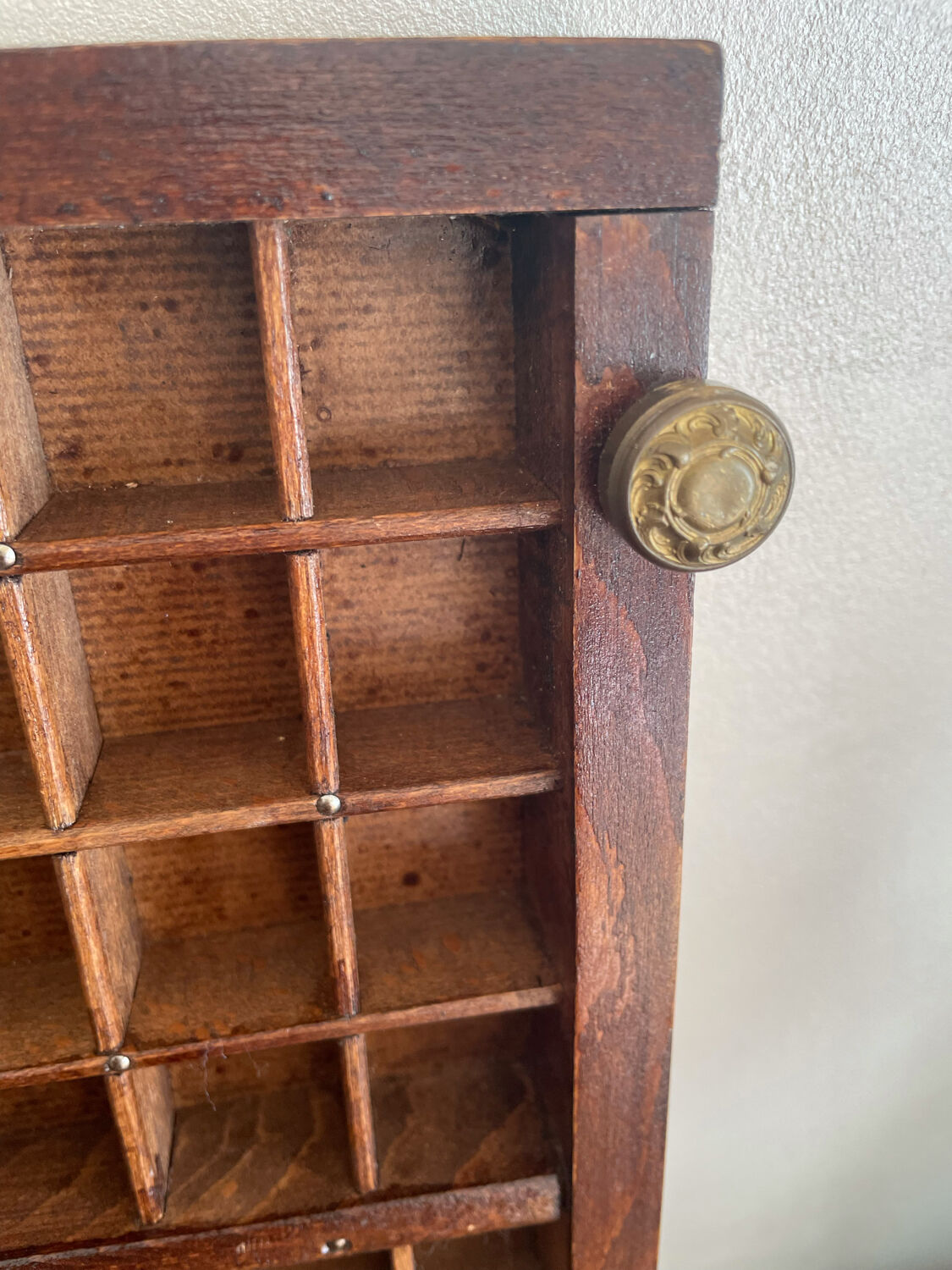 Drawer printer's locker