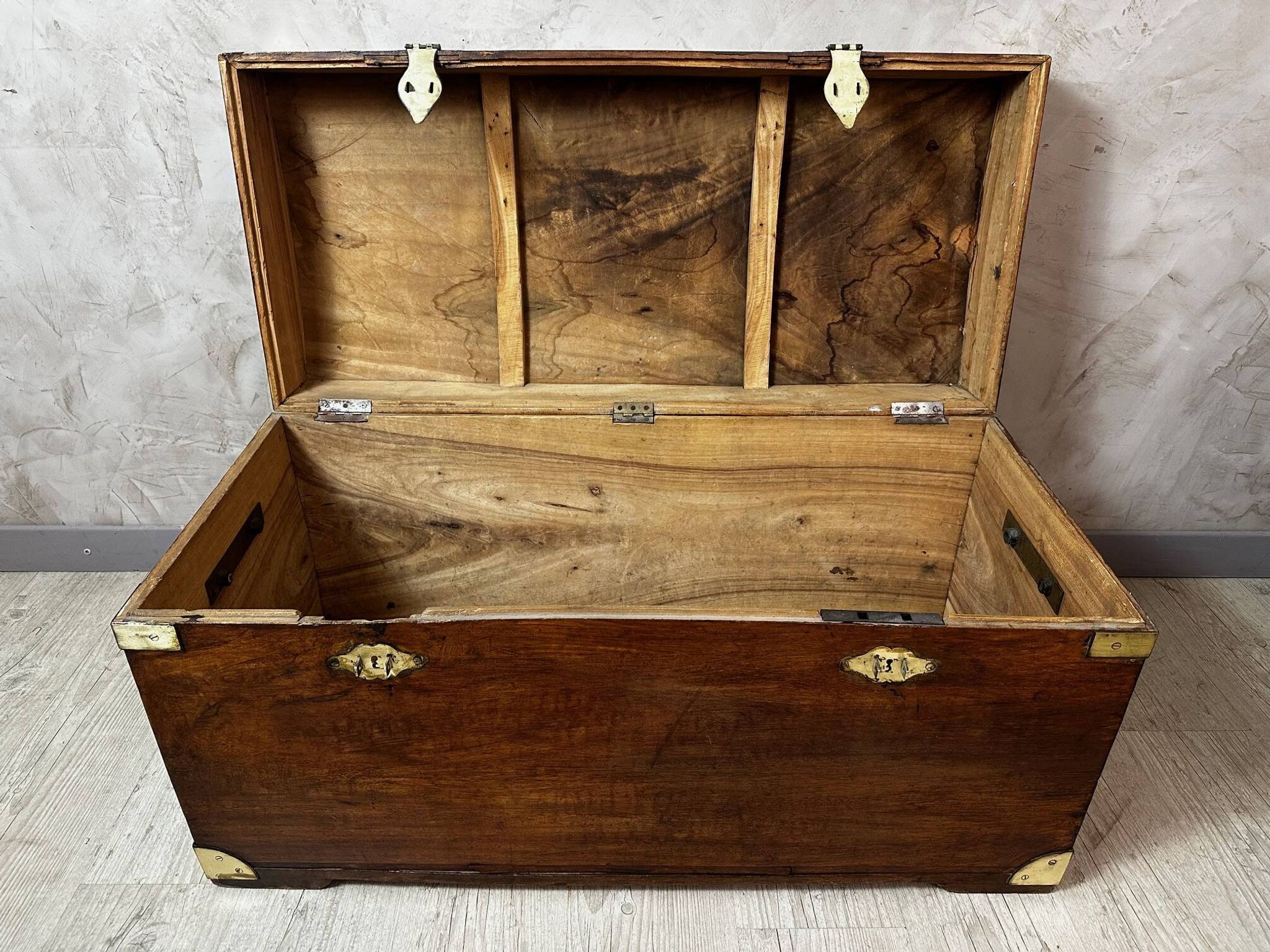 Cypress chest from the late 19th century.