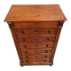 Chiffonnier antique Louis Philippe français ou semainier