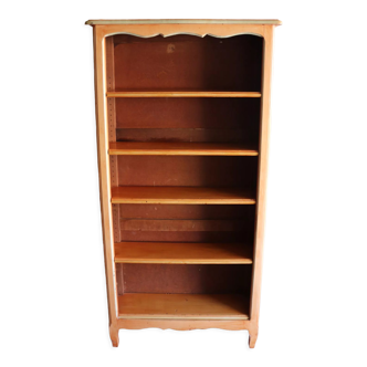 Bibliothèque ancienne en bois massif