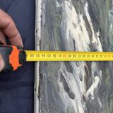 Expressionist landscape painting, signed, 92 x 65 cm