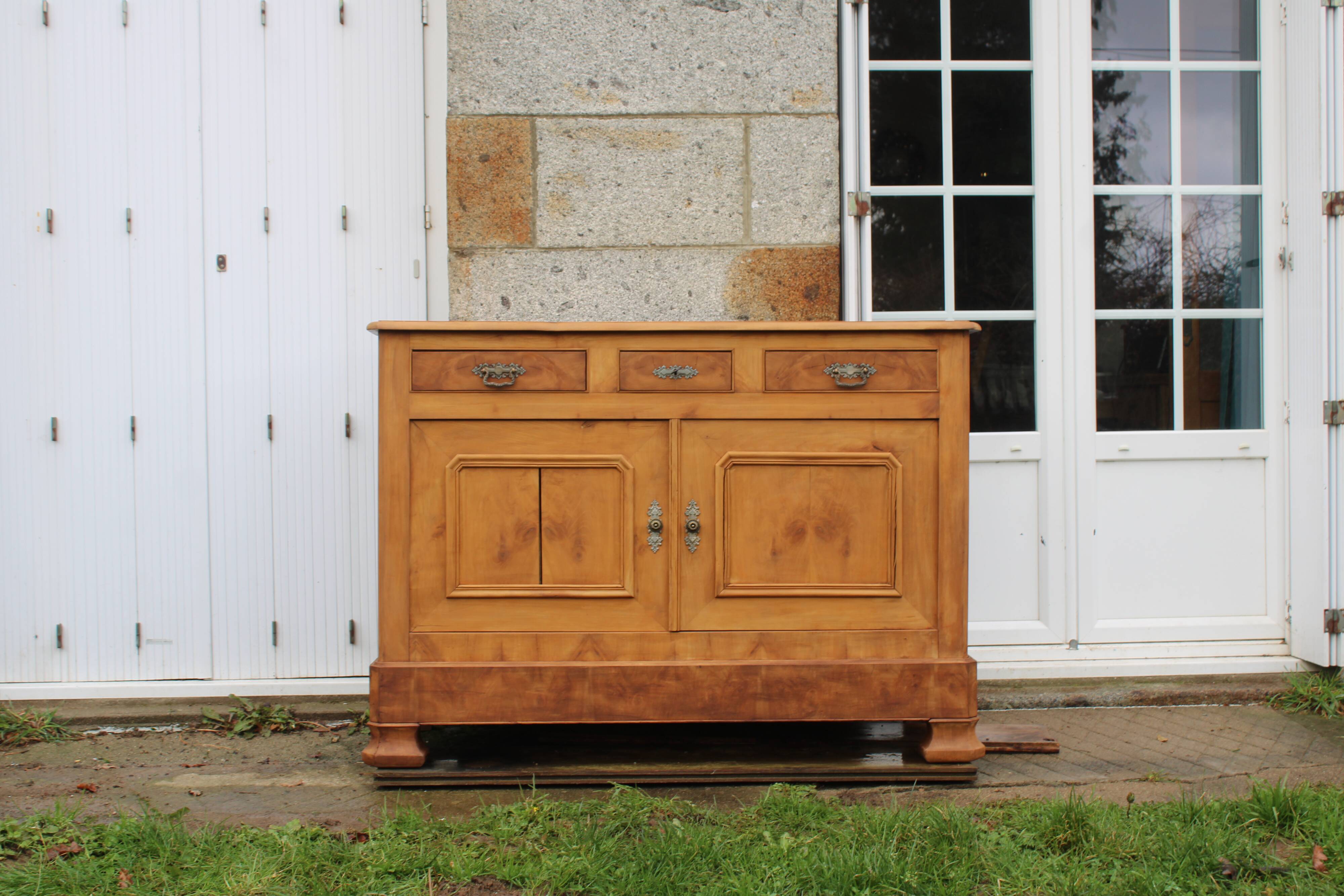 Antique wooden sideboard – Louis Philippe style