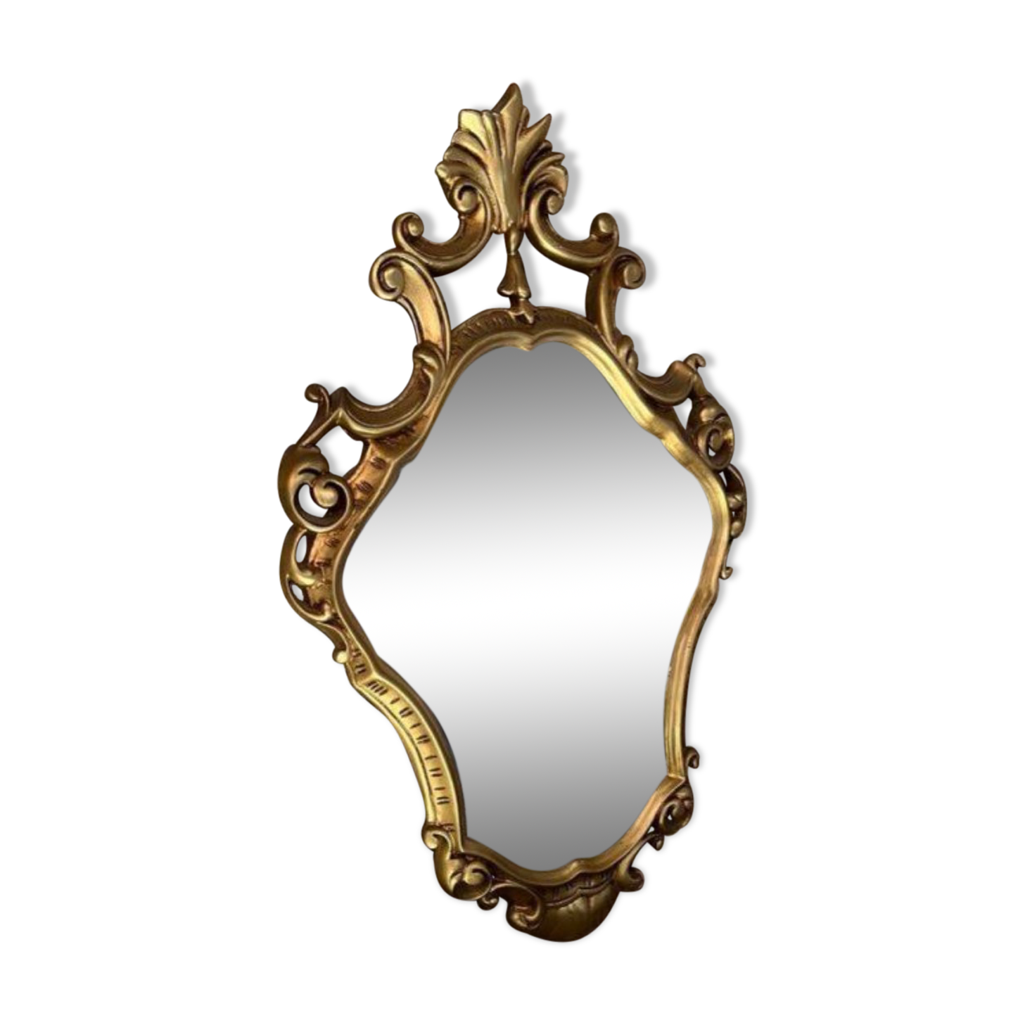 Golden mirror baroque style