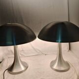Paires de lampe champignon Philips alu 70'