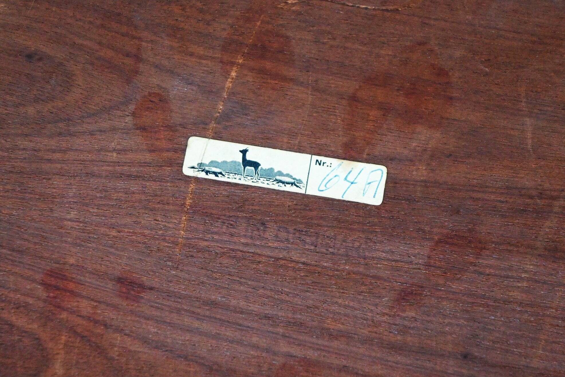 Severin Hansen nesting tables in rosewood Haslev Denmark 1960