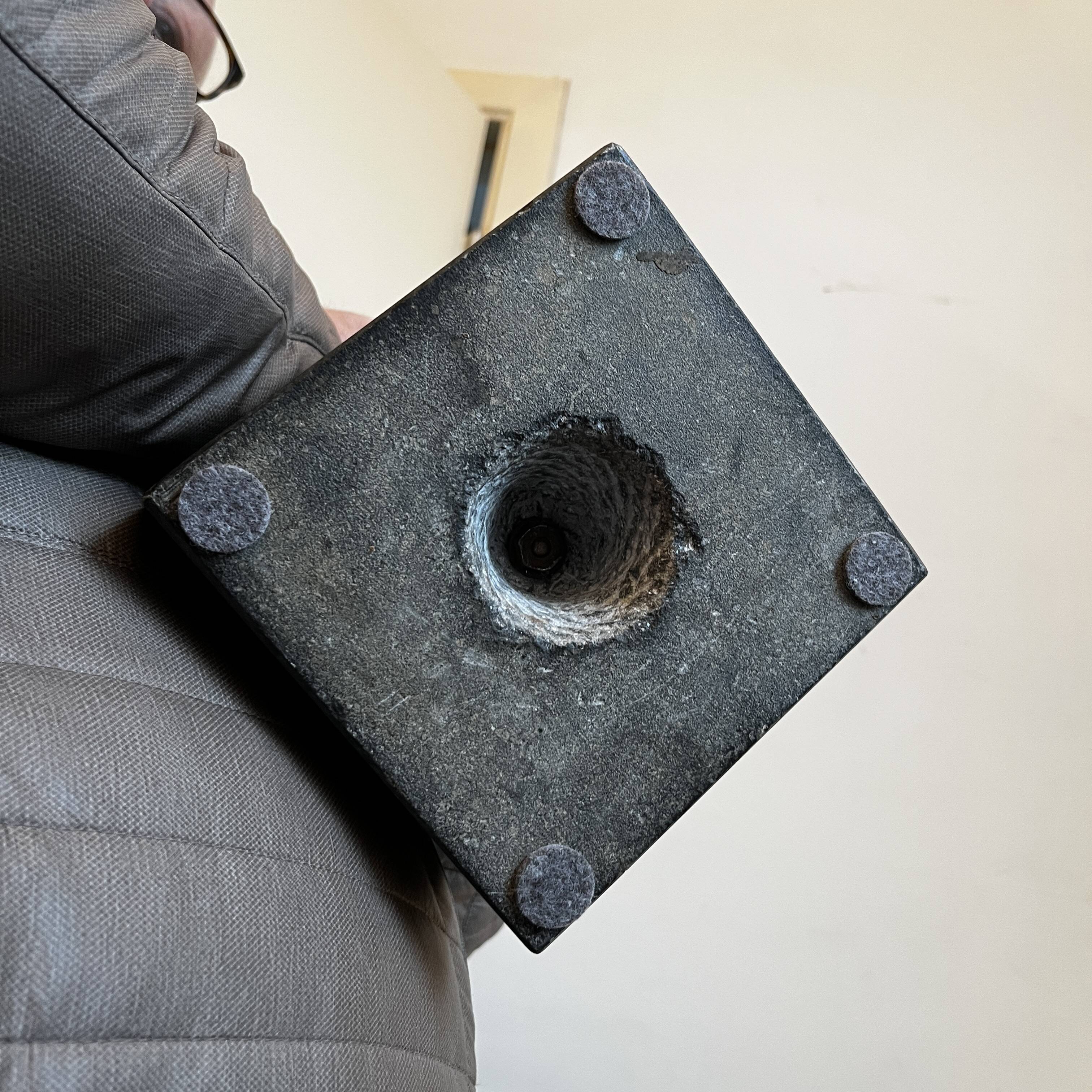 Sculpture portrait / bust, 'woman's face', robert delnest, bronze 1961