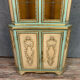 Venetian baroque notch in lacquered and gilded wood around 1900