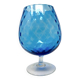 Empoli blue glass vase