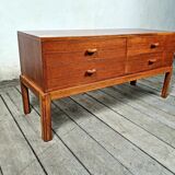 Commode basse danoise teck Aksel Kjersgaard Odder
