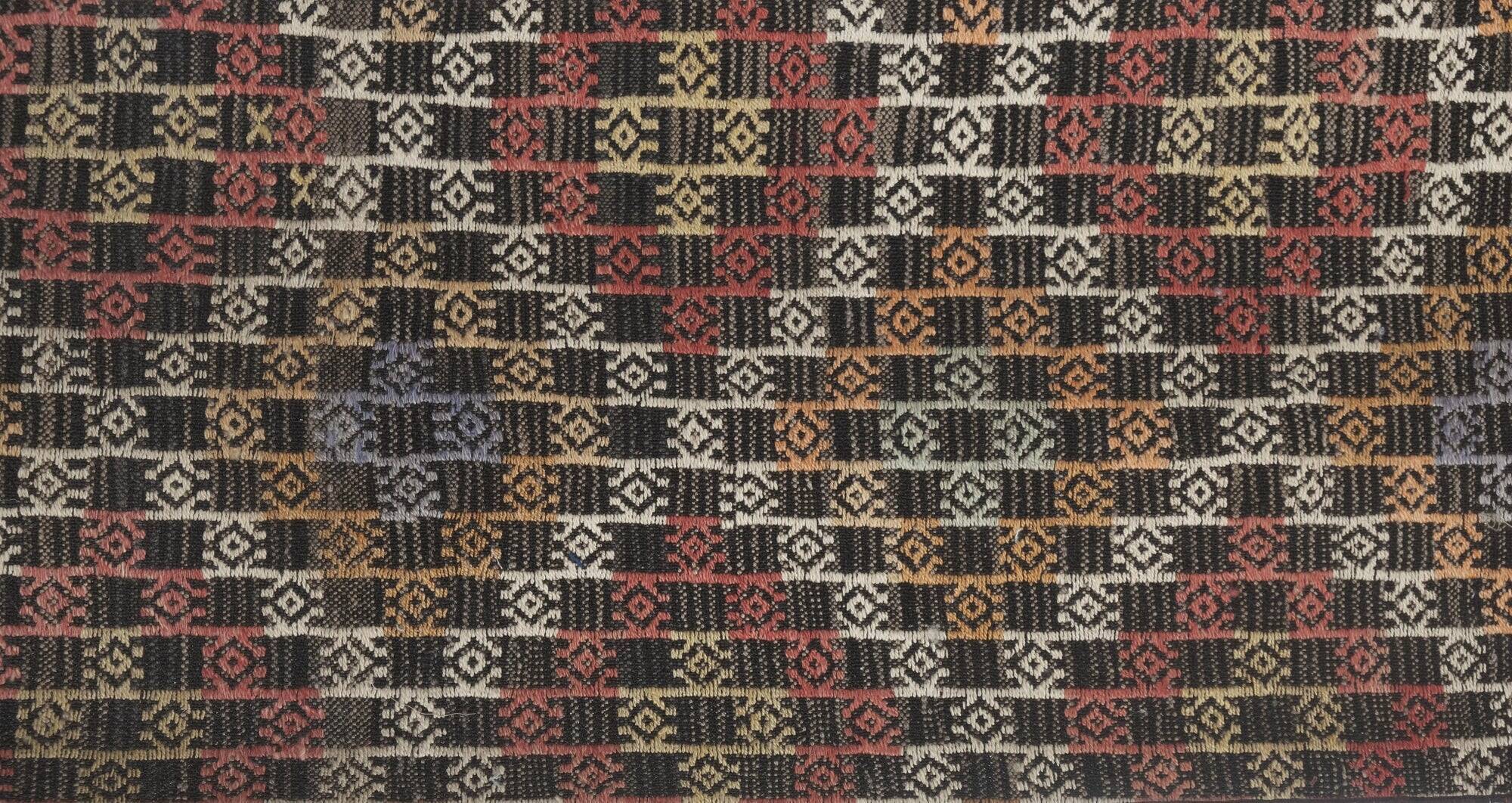 Vintage Turkish hallway rug 65x485 cm