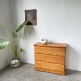 Commode en pin années 80