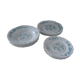18 assiettes fleurs bleues veronica Arcopal vintage