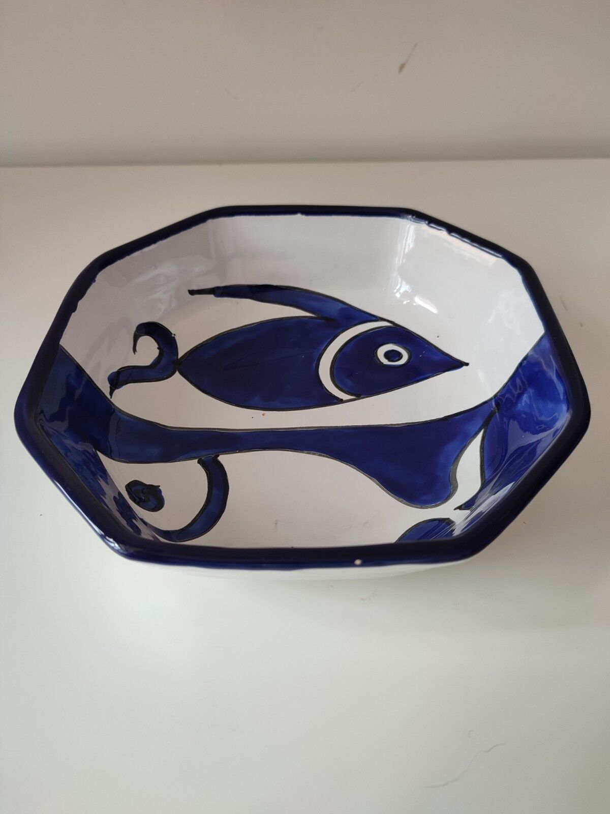 Ceramic fish dish