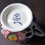 Porcelain pitcher from gien