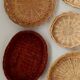 Composition de paniers en rotin Vintages