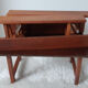 Table et chaises de poupée vintage, en bois, salon poupée Dejou