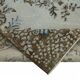 Overdyed Wool Vintage Handmade Carved Rug 169 cm x 288 cm