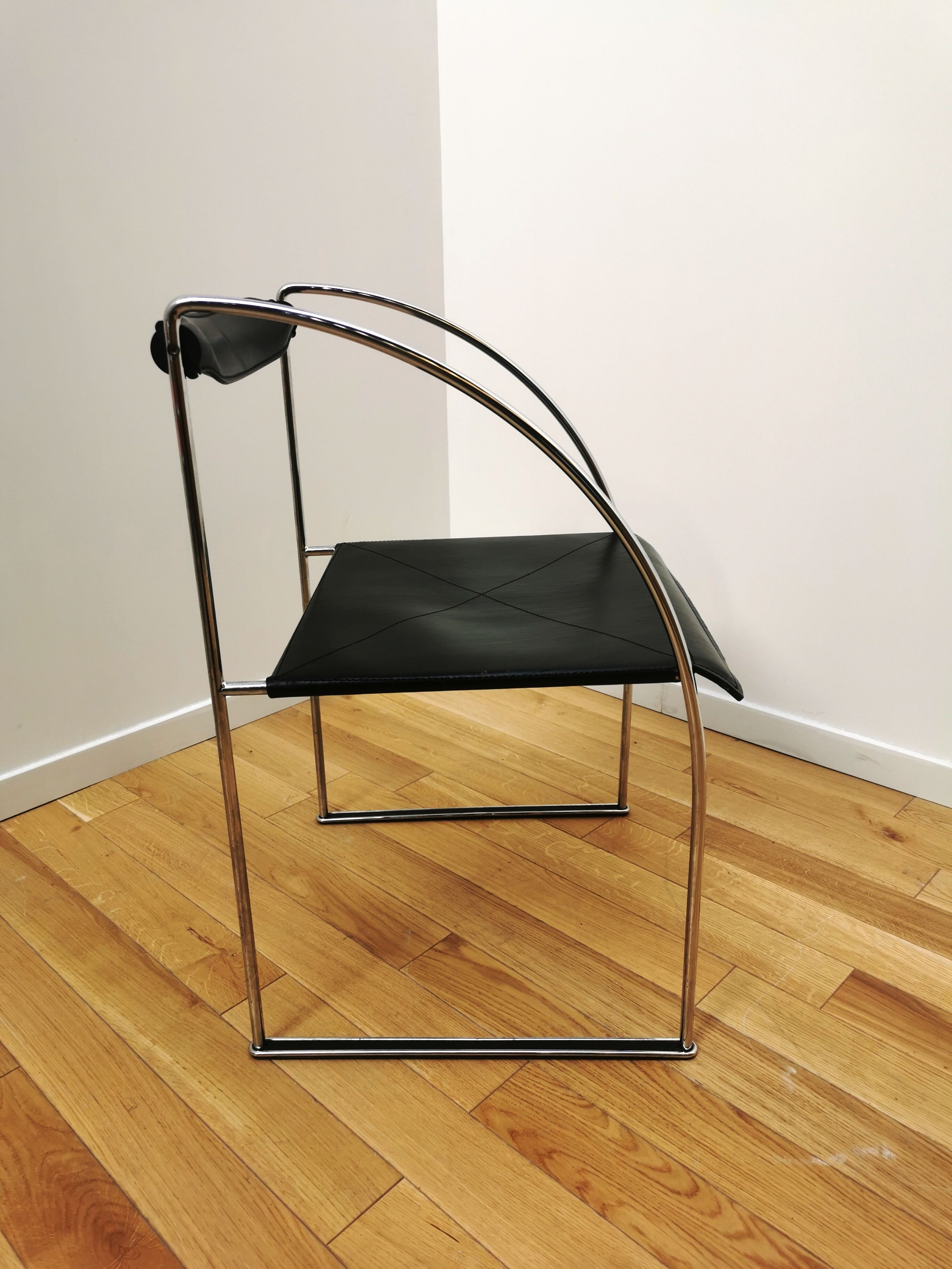 Suite of 4 Patoz chairs by Francesco Soro for ICF Italy