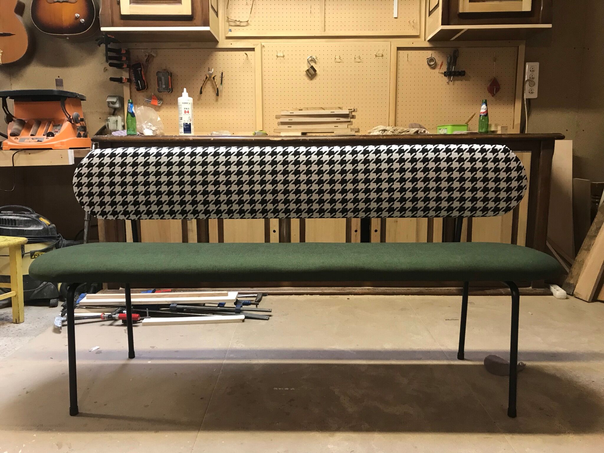 Upholstered bench