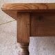 Old pine table