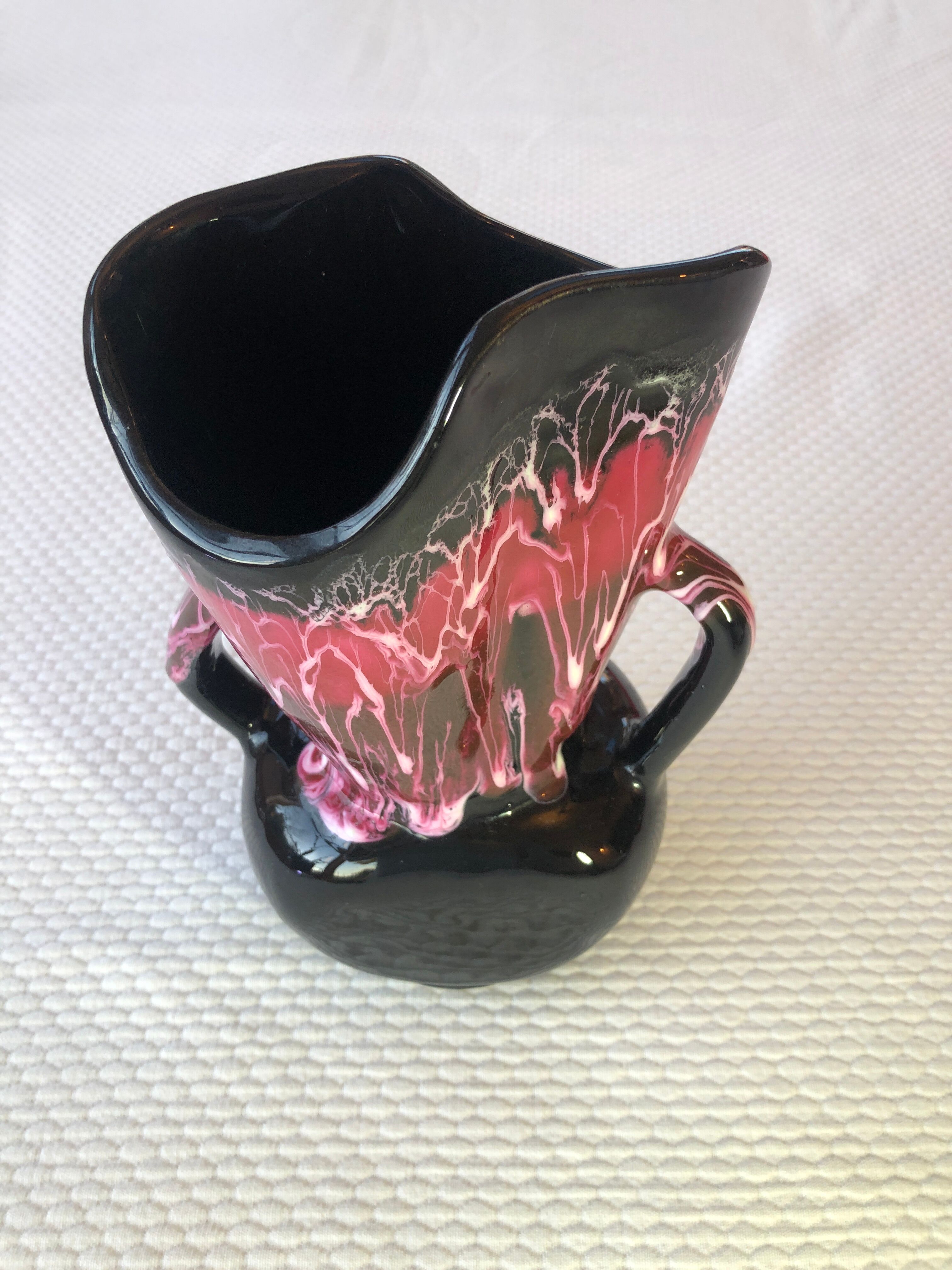 Vallauris foam ceramic vase