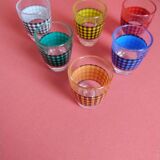 Carafe and aperitif glasses
