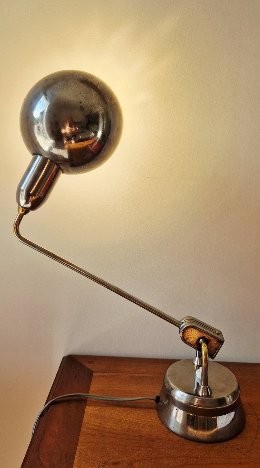 JUMO 600 Lamp - Vintage Chrome - 1940s
