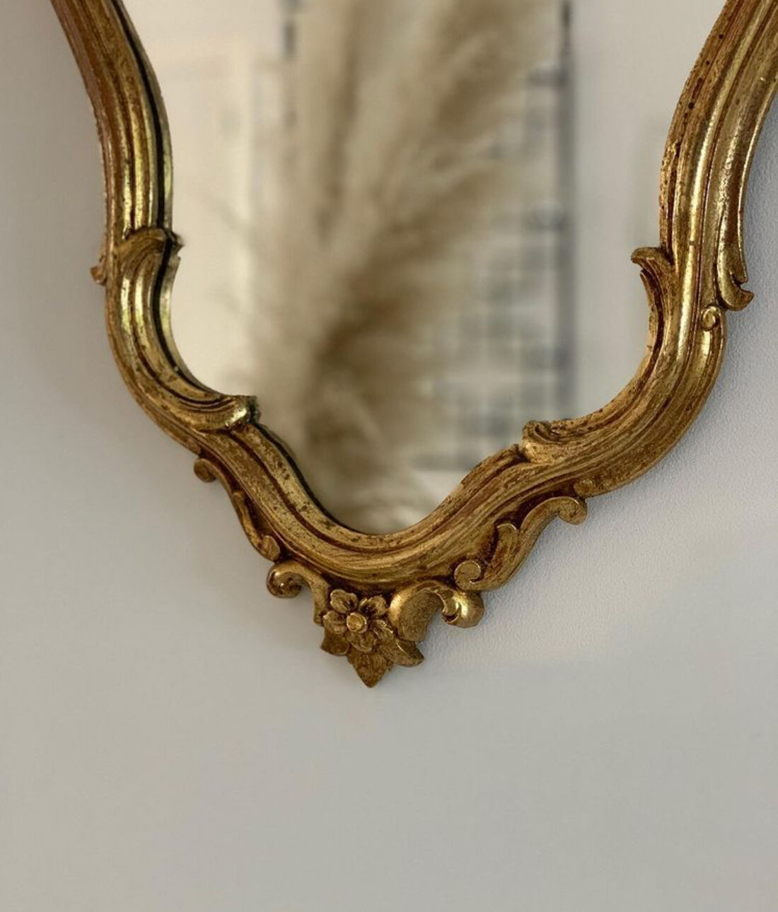 Baroque style mirror  40x70cm
