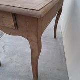 Antique Louis XV style side table with 2 drawers