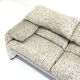 Cassina Maralunga 2-seater sofa by Vico Magistretti off-white with subtle pattern