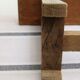 Wooden bench