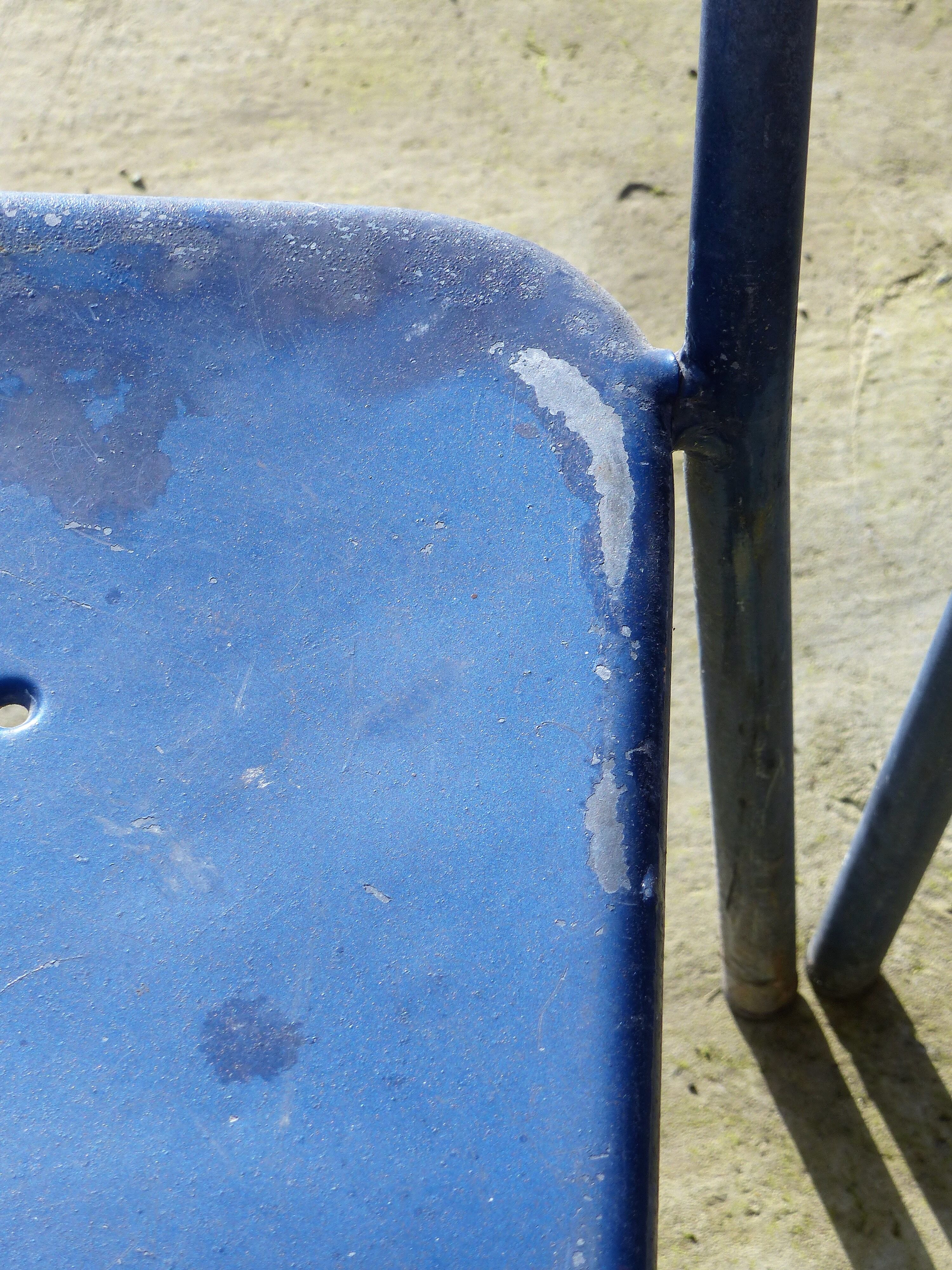 4 vintage bistro chairs