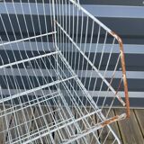 Stackable Wire Grocery Shelf Lockers