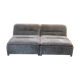 Pair of sofa-forming armchair designer Giovanni Offredi