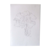 Drapé - dessin original signé
