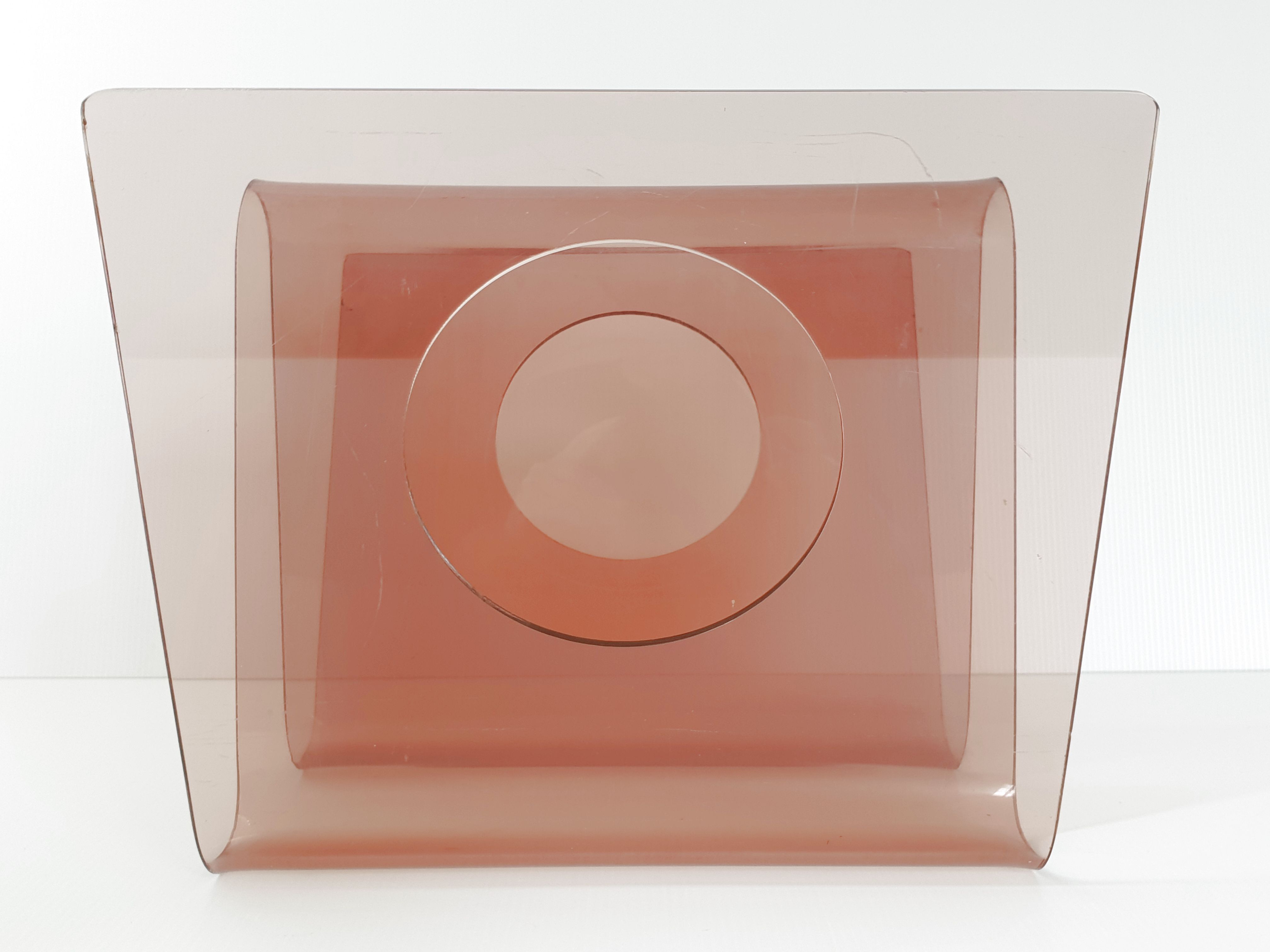 Michel Dumas magazine holders in Plexiglas