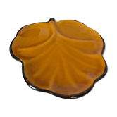 Enamelled ceramic dish