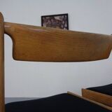 Danish Oak Dining Chairs, Set of 4, 1960s