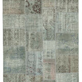Tapis oriental surteint noué à la main 170 cm x 240 cm